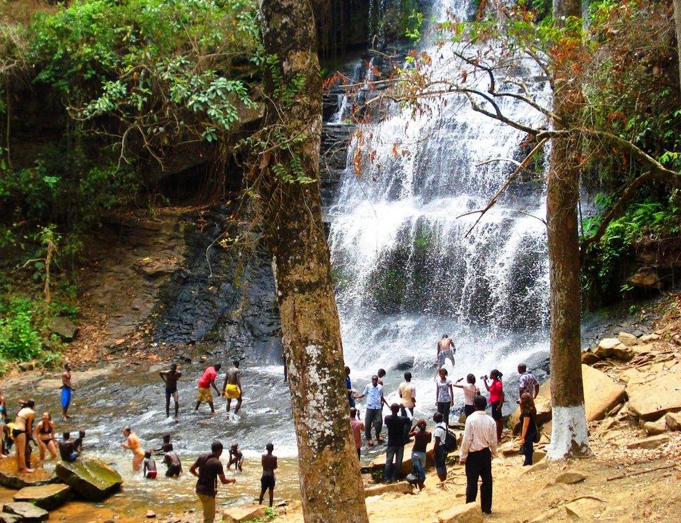 Photograph of Kintampo Waterfalls